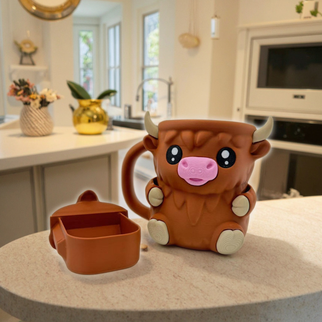 🧡 “Moozy Ice Cream Hugger – Portahelado de Vaca Tierno”