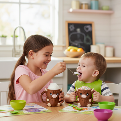 🧡 “Moozy Ice Cream Hugger – Portahelado de Vaca Tierno”